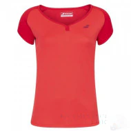 Babolat Play T-shirt Dames Rood